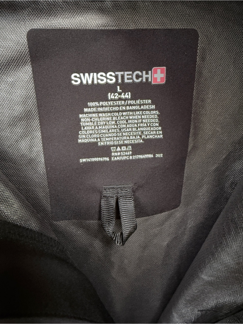 Black Hooded Women's Jacket - Lightweight Modern Coat minimalist - Picture 8 of 14